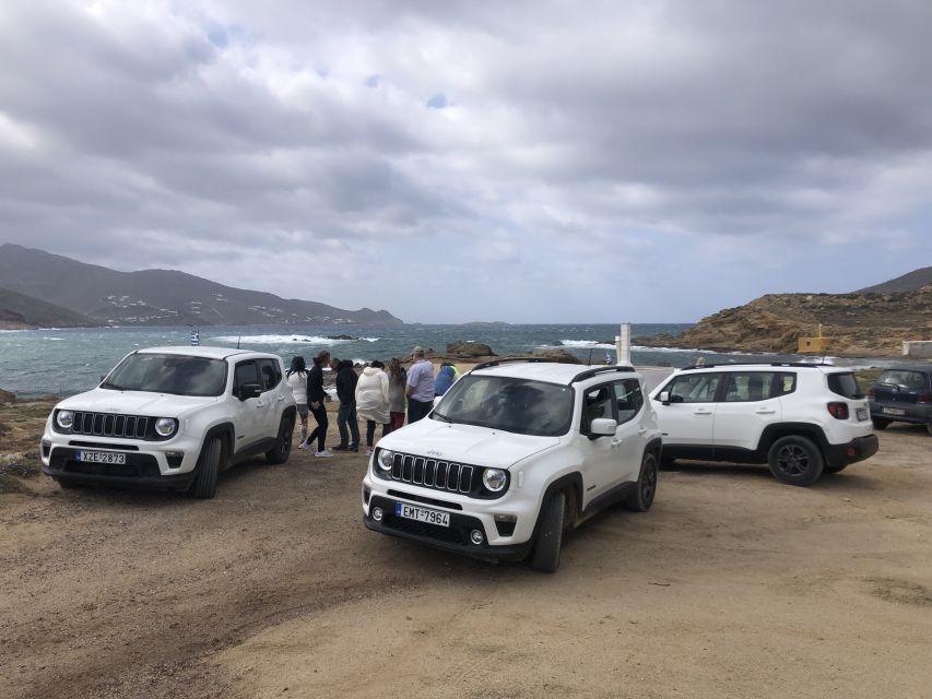 Mykonos: Full-Day Off-Road Safari - South coast driving: Kalafatis, Kalo Livadi, and Halara