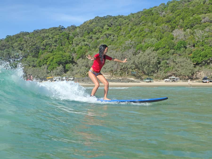 Noosa: Epic Learn to Surf Safari 4x4 - Double Island Point - The 4WD safari into Great Sandy National Park (and why it’s worth 2 extra hours of attention)