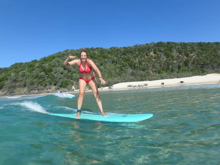 Noosa: Epic Learn to Surf Safari 4x4 - Double Island Point - Price check: is $107 worth a full surf safari day?