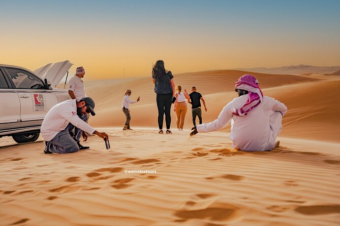 Overnight Desert Safari with BBQ Dinner & Breakfast Abu Dhabi - Camel Riding and Sandboarding: Two Activities That Feel Like Play