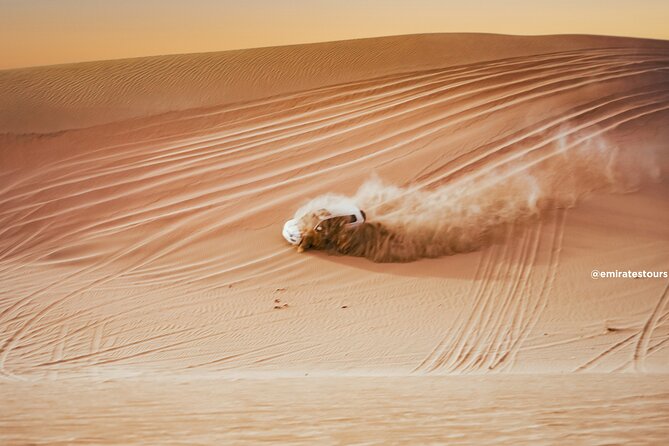 Overnight Desert Safari with BBQ Dinner & Breakfast Abu Dhabi - The Desert Camp Night: BBQ Dinner, Henna, Shisha, and Live Shows