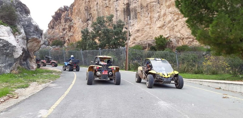 Paphos: Beach and Mountain Buggy Safari - Into the Mountains: Winding Roads and a Semi-Dry River