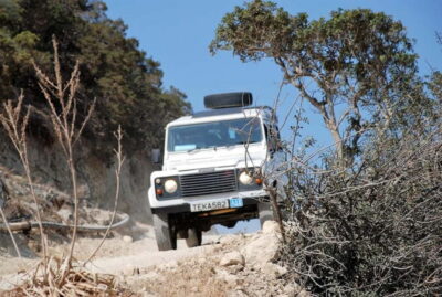 Paphos: Land Rover Jeep Safari Coastal Tour and Blue Lagoon - Sea caves near Peyia and first coastline photos