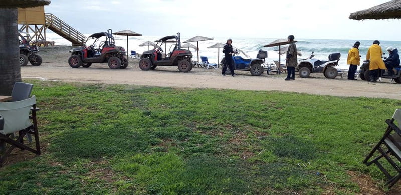 Paphos: Seaside and off Road Buggy Safari - The seaside switch: Mediterranean views near Mandria