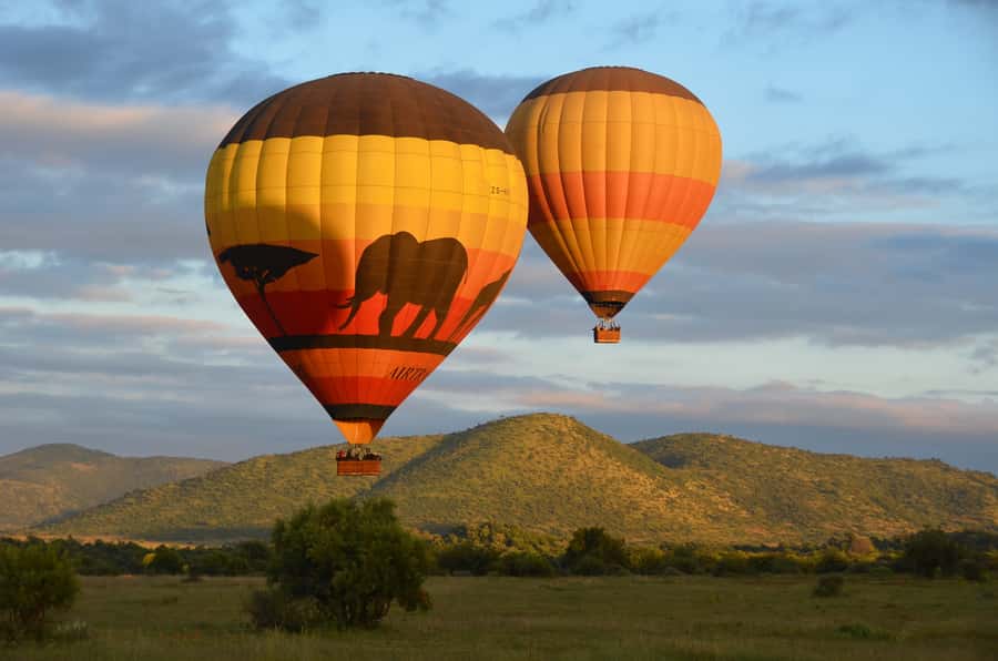 Pilanesberg National Park/Sun City Hot Air Balloon Safari - Why Pilanesberg from the sky feels different than a game drive