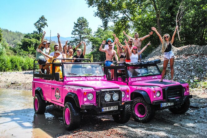 PINK JEEP TOUR - Alanya Jeep Safari - Dim Magarasi Cave: Big Caves, Small Time Window