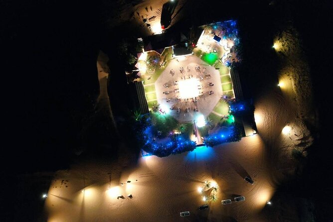 Premium Desert Safari, food Service with 4 alcoholics drinks - The show schedule at the campsite: where your VIP seating pays off