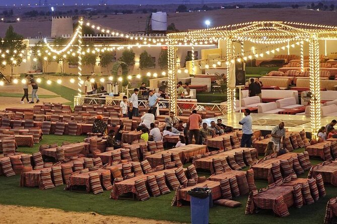 Premium Desert Safari in Dubai with Buffet Dinner - Bedouin camp visit: henna, shisha, and traditional costumes