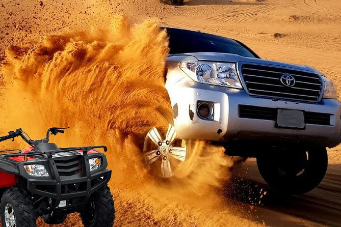 Premium Evening Desert Safari with Quad Bike, Camel Ride and BBQ Dinner - Key takeaways before you go
