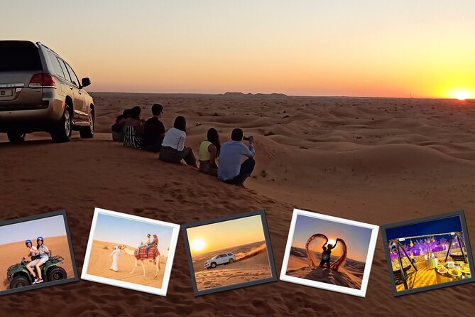 Premium Evening Desert Safari with Quad Bike, Camel Ride and BBQ Dinner - BBQ Dinner with international buffet and the Tanura stage show