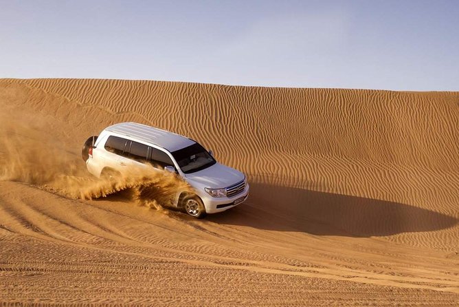Premium Morning Desert Safari in 4x4 Private Vehicle Up To 6 Pax - Camel Ride and Desert Photos: Classic, Fun, and Best Done Without Rushing