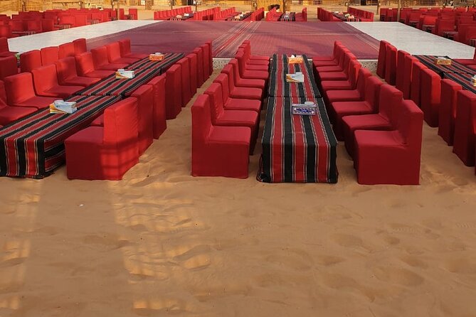 Premium Red Dunes Safari | Camel Ride | Dune Bashing | Sand Ski - Transfers from Dubai, Sharjah, and Ajman: the real logistics of shared safaris