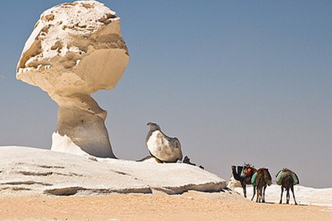 Private 2 Days Jeep Safari to White Desert and Bahariya Oasis - White Desert National Park: Crystal Mountain, Agabat, and the famous formations