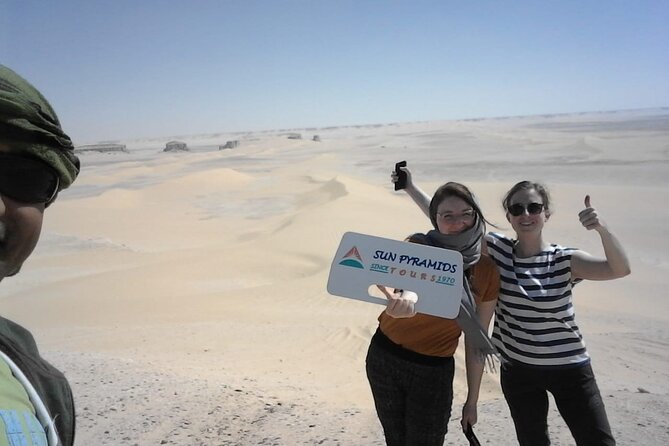 Private 2 Days Jeep Safari to White Desert and Bahariya Oasis - Black Desert by 4x4 and El Hez Village springs for a reset