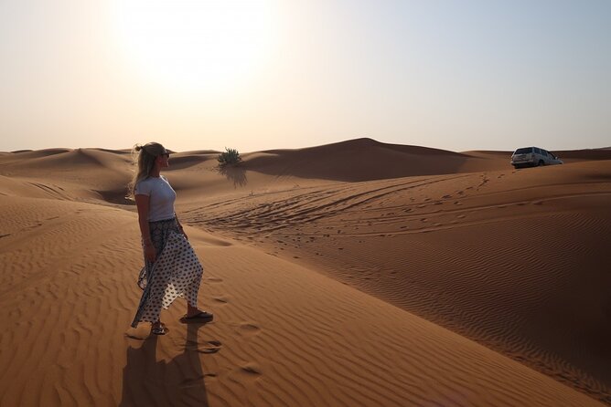 Private Evening Desert Safari with BBQ Dinner & Sand Boarding - What’s Not Included: Quad Bikes and Drinks to Budget For