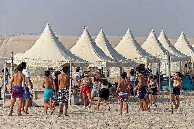 Private Full Day Desert Safari - Sealine Beach Road Stop and Optional Falcon or ATV Fun