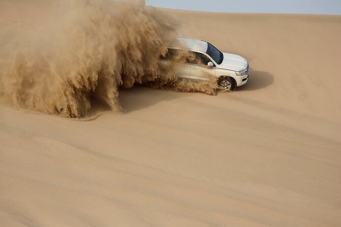 Private Half Day Desert Safari - Khor Al Udaid Inland Sea: Sand Dunes Meet Water for Real