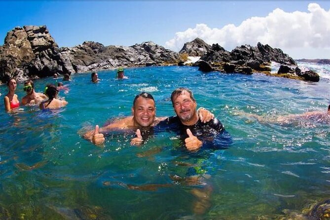 PRIVATE Jeep Safari Natural Pool, Indian Caves & Baby Beach with Snorkeling - Baby Beach Snorkeling: Best Sand-and-See Stop on the Other Side