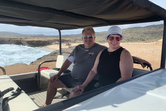 PRIVATE Jeep Safari Natural Pool, Indian Caves & Baby Beach with Snorkeling - Conchi Natural Pool: Snorkeling on Black Volcanic Rock