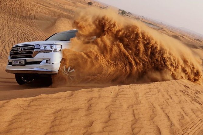 Private Morning Desert Safari Dubai with Dune Bashing & Sandboard - Optional ATV/Quad Circuit: Extra Thrill, Extra Cost