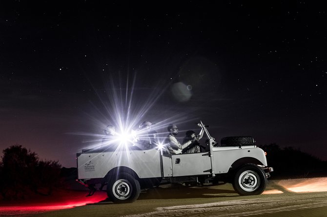 Private Night Vintage Land Rover Desert Safari & Stargazing - The Vintage 1950s Land Rover Experience and Wildlife-Spotting Tech