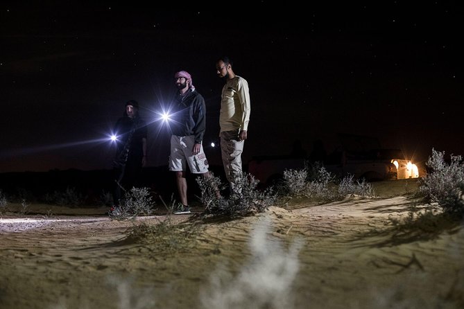 Private Night Vintage Land Rover Desert Safari & Stargazing - Pickup, Desert Temps, and What to Wear for a 5-Hour Night Out