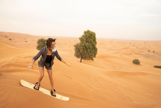 Private Red Dunes Desert Safari , BBQ Dinner and Camel ride - The Camp Evening: BBQ Dinner and Live Performances