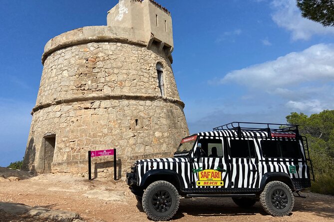 PRIVATE Safari Beach Tour Ibiza - Stop 1: Ibiza base driving and secret-beach hunting (about 1 hour)