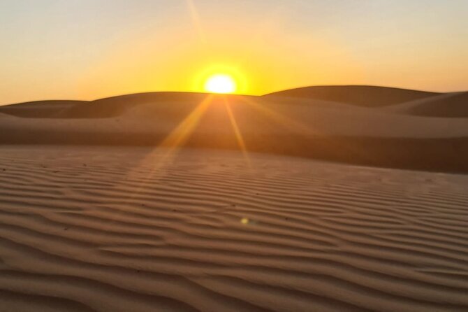 Private Watching Sunset Desert Safari Tour - Wahiba Sands Sunset, Done in a Way That Feels More Personal