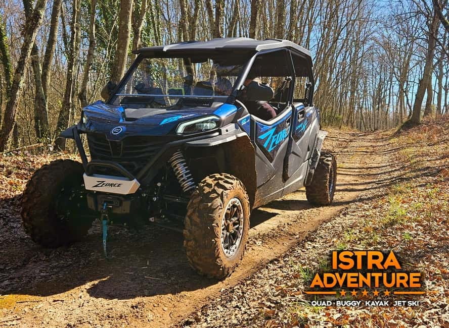 PULA AND ROVINJ: BUGGY FAMILY SAFARI 1, 2, 2.5 & 4 H - Rovinj (1 hour): Lim Bay viewpoint on forest trails