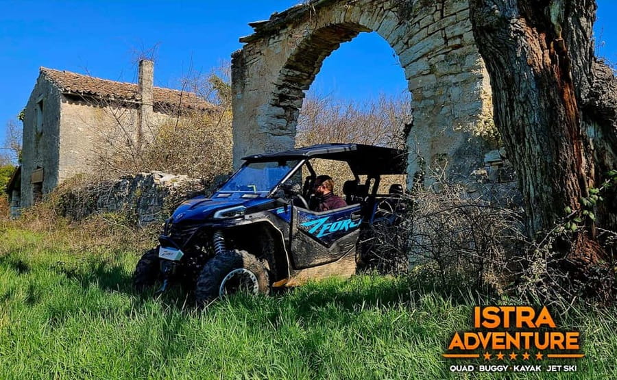 PULA AND ROVINJ: BUGGY FAMILY SAFARI 1, 2, 2.5 & 4 H - Rovinj (2 hours): Lim Bay plus Turnina Castle ruins