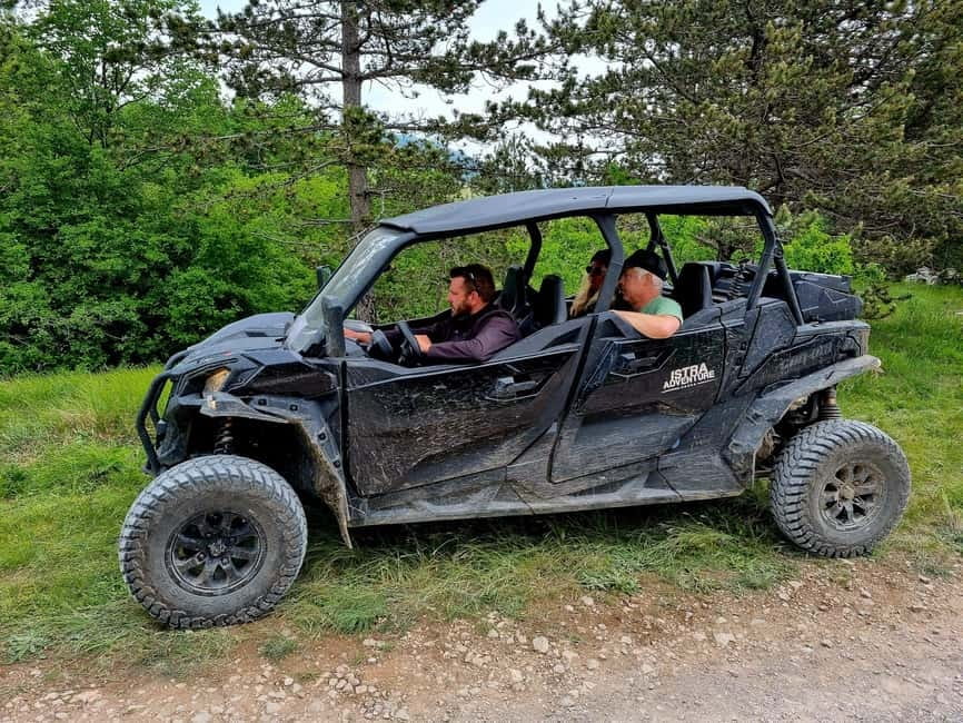 PULA AND ROVINJ: BUGGY FAMILY SAFARI 1, 2, 2.5 & 4 H - Barban (2.5 hours): St. Agnes church ruins and the Raška Bay view