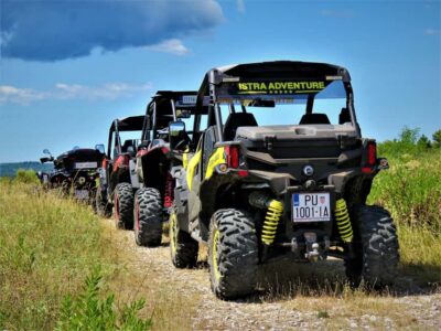Pula and Rovinj: BUGGY SAFARI 1, 2, 2.5 & 4 H - Pick Your Area: Rovinj (Lim Bay) vs Barban Near Pula (Raška Bay)