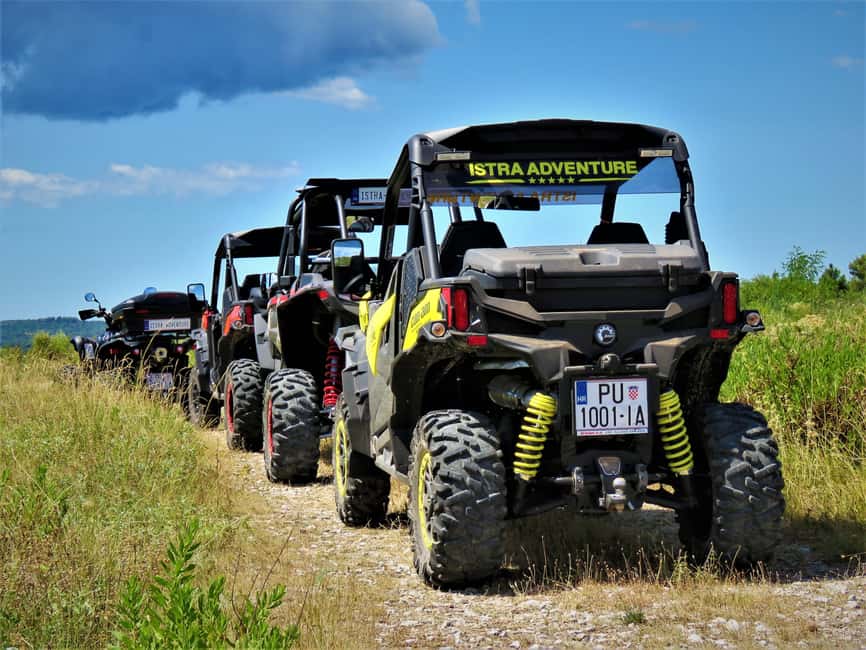 Pula and Rovinj: BUGGY SAFARI 1, 2, 2.5 & 4 H - Pick Your Area: Rovinj (Lim Bay) vs Barban Near Pula (Raška Bay)