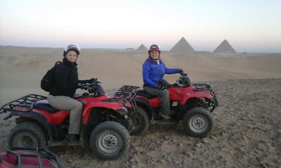 Pyramids of Giza: 1-Hour Quad Bike Desert Safari - Key things to know before you go