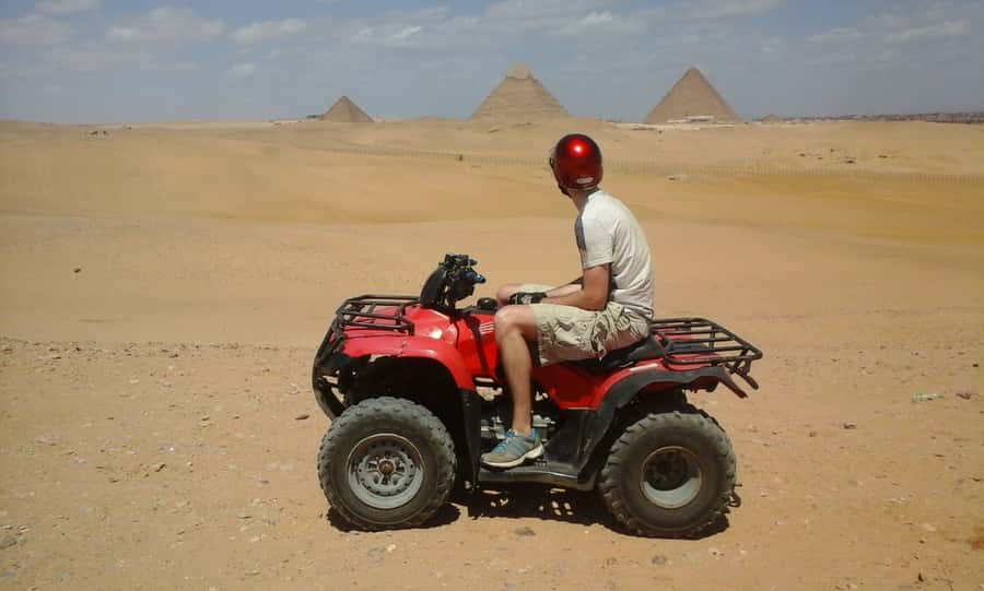 Pyramids of Giza: 1-Hour Quad Bike Desert Safari - Pickup, Transport, and the Pre-Ride Reality Check