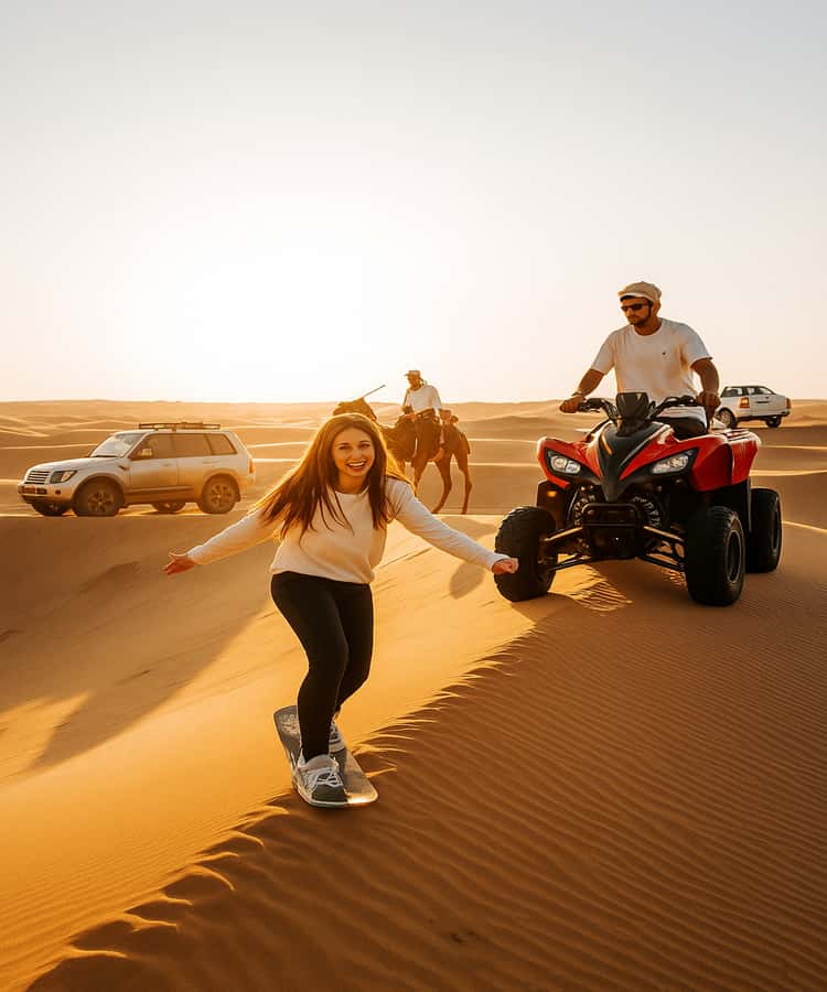 Qatar: Desert Safari, Camel Ride, Inland sea, Sandboarding - What You Actually Do in This 4.5-Hour Qatar Desert Sprint