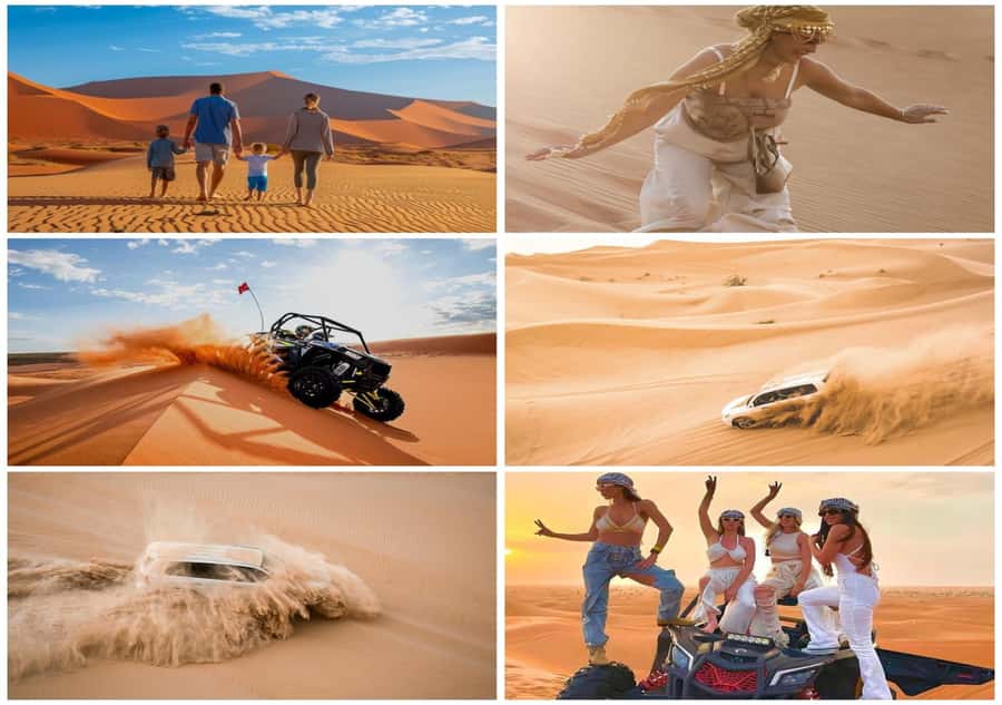 Qatar: Desert Safari, Camel Ride, Inland sea, Sandboarding - From Doha to Mesaieed: Pickup and Break That Sets the Tone
