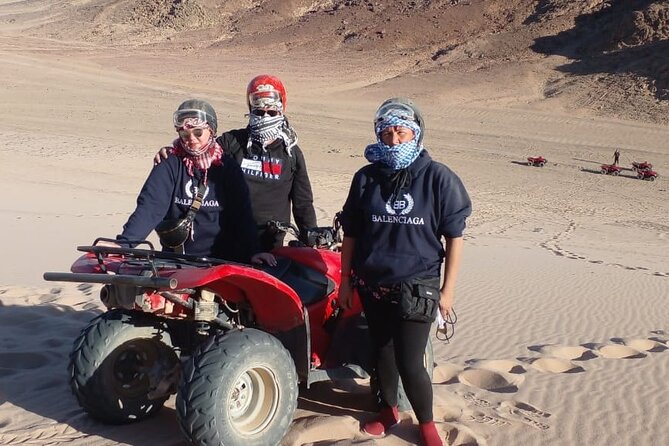 Quad 3 hours VIP safari adventure Hurghada - Bedouin Village Tea and the Camel Ride: Short Stop, Real Human Warmth