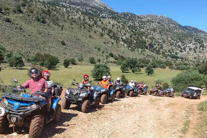 Quad ATV Safari from Georgioupolis Area - ATV seating and ride options: solo driving is worth thinking about