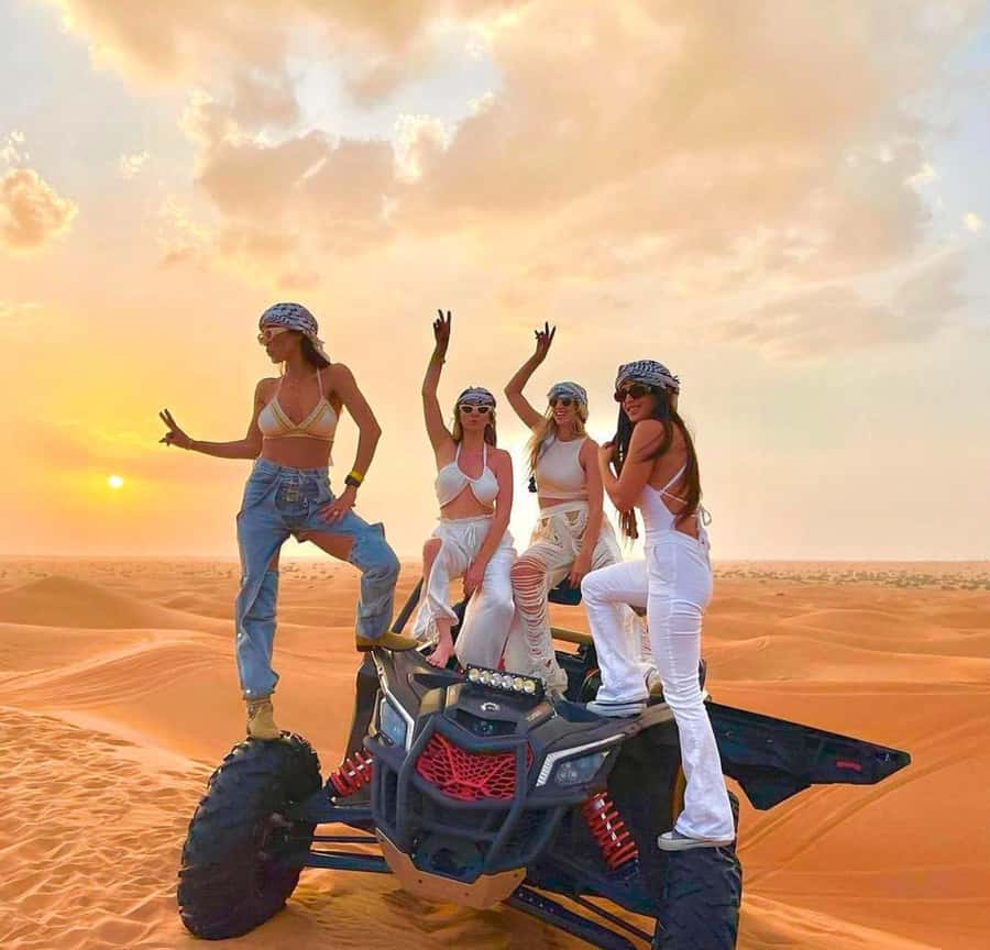 Quad Bike/Buggy, Desert Safari, Camel Ride, Dune Bashing - Red dune bashing: the adrenaline part you actually remember