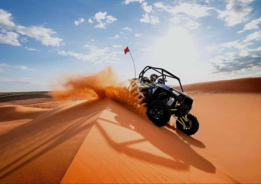 Quad Bike/Buggy, Desert Safari, Camel Ride, Dune Bashing - The 4WD jeep ride and the break at Sealine Beach Resort