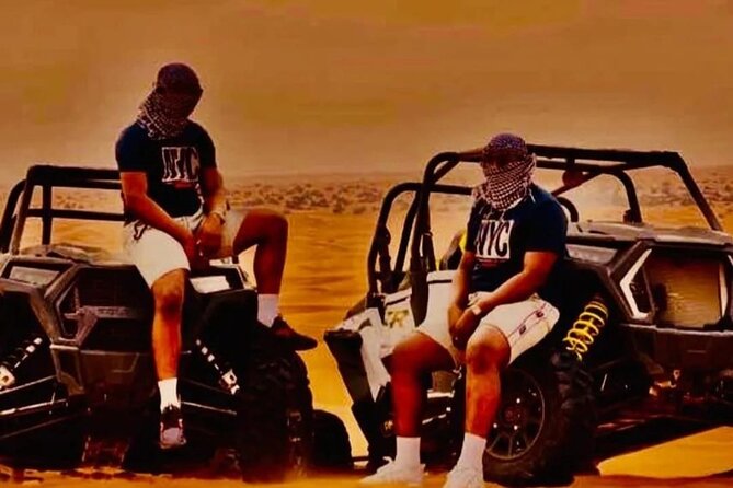 Quad Bike Dubai Desert Safari with BBQ Dinner Sandboard and Show - Al Aweer Desert camp: where the longer, calmer time happens