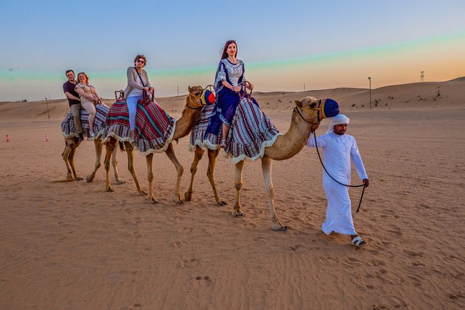 Quad Bike & Premium Desert Safari, with BBQ Dinner with 6 shows - Bedouin camp activities: henna, coffee, dates, and the pace of camp life