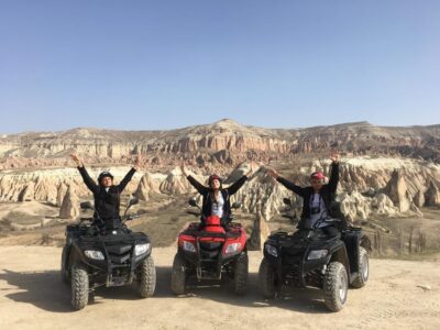 Quad Bike Safari Cappadocia - Girls Monastery and Swords Valley: the calm breaks between rides