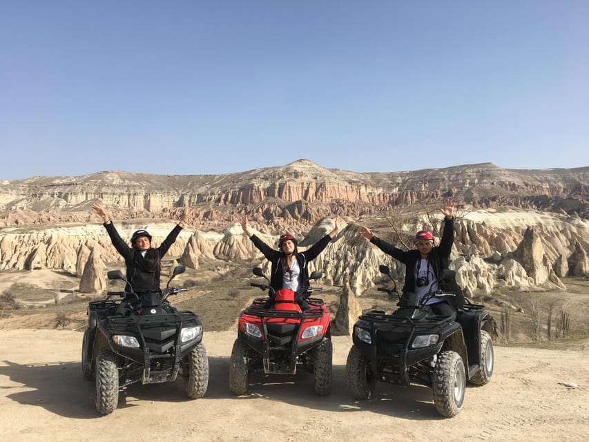 Quad Bike Safari Cappadocia - Girls Monastery and Swords Valley: the calm breaks between rides