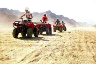 Quad Biking Safari-Camel Ride-Bedouin Dinner and Shows From Sharm - Camel Ride Across the Desert: Short, Scenic, and Worth a Quick Check-In