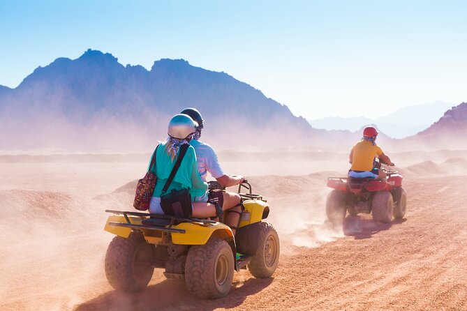 Quad Safari, Parasail, Glass Boat Experience in Sharm El Sheikh - Quad Safari in the Sinai dunes: dust, photo stops, and how to ride