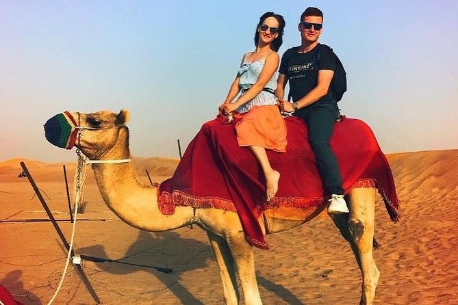 Red Dune 4x4 Desert Safari with Camel ride & BBQ Dinner - Arabian Coffee, Dates, and Henna at the Camp