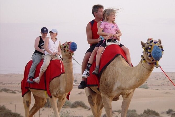 Red Dune Desert Safari with Dinner Quad Bike and Camel Ride - Quad bike self-drive: fun, but go in with the right mindset